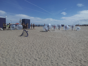 bubble football denia