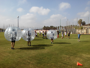 bubble football oliva nova