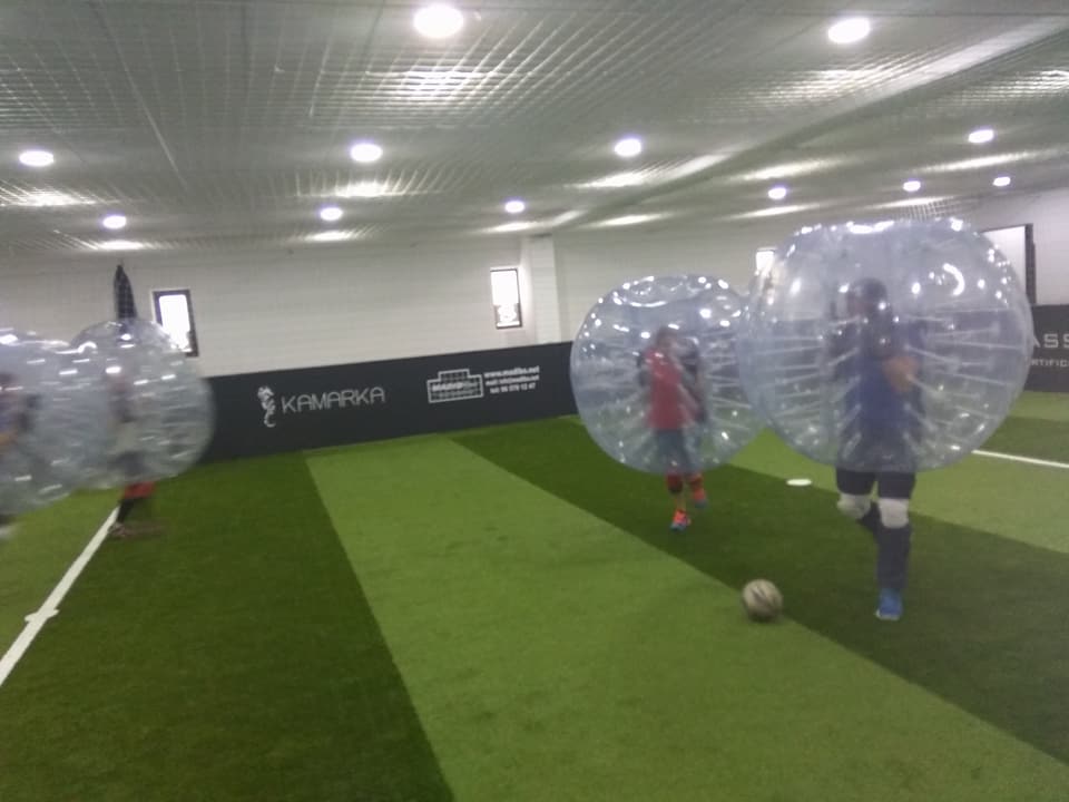 futbol burbuja indoor