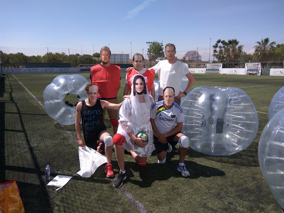 bubble football valencia