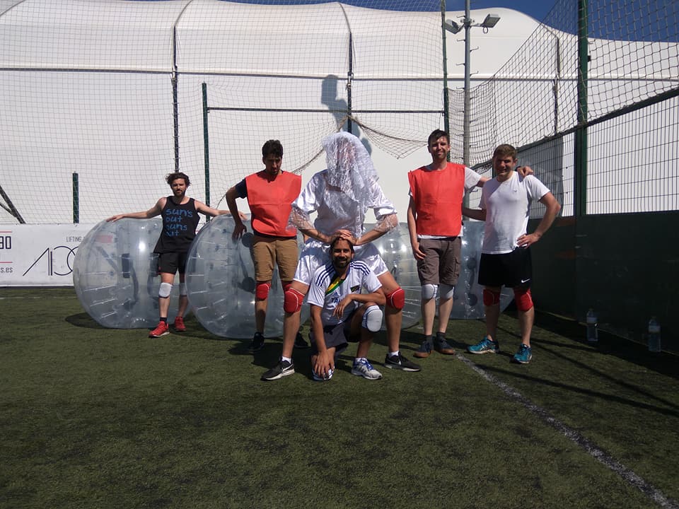 bubble football valencia