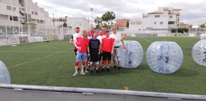 bubble football despedida soltero benidorm