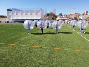 bubble football miramar