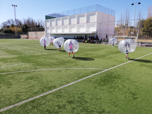 bubble football miramar