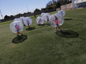 bubble football miramar