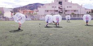 despedida de soltero en benidorm futbol burbuja